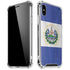 El Salvador Flag Distressed iPhone XS Max Clear Case